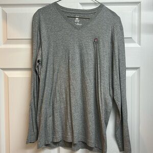 Psycho Bunny long sleeve gray t shirt.